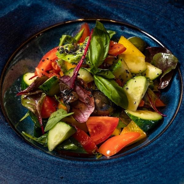 Fresh vegetables salad